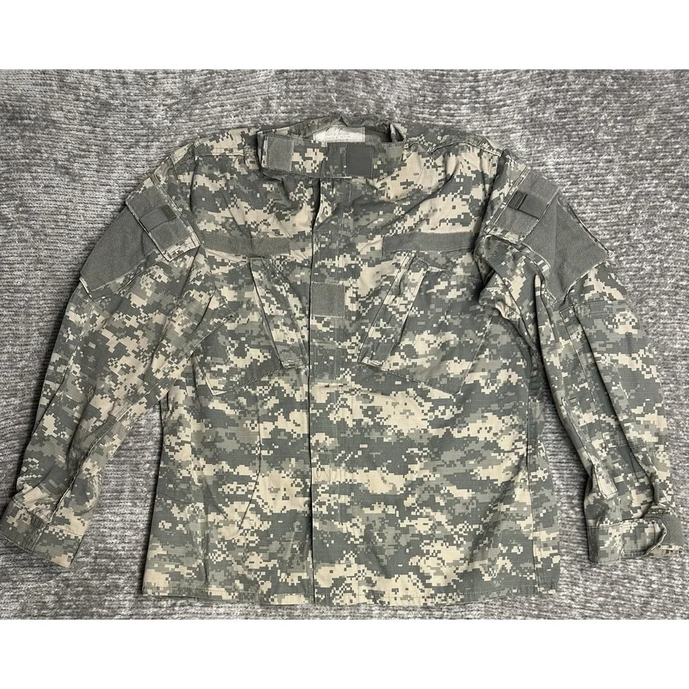 Army Combat Uniform Coat Adult Medium Regular Digital Camo Paintball B